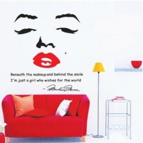 Marilyn Monroe Vinyl Wall Decals